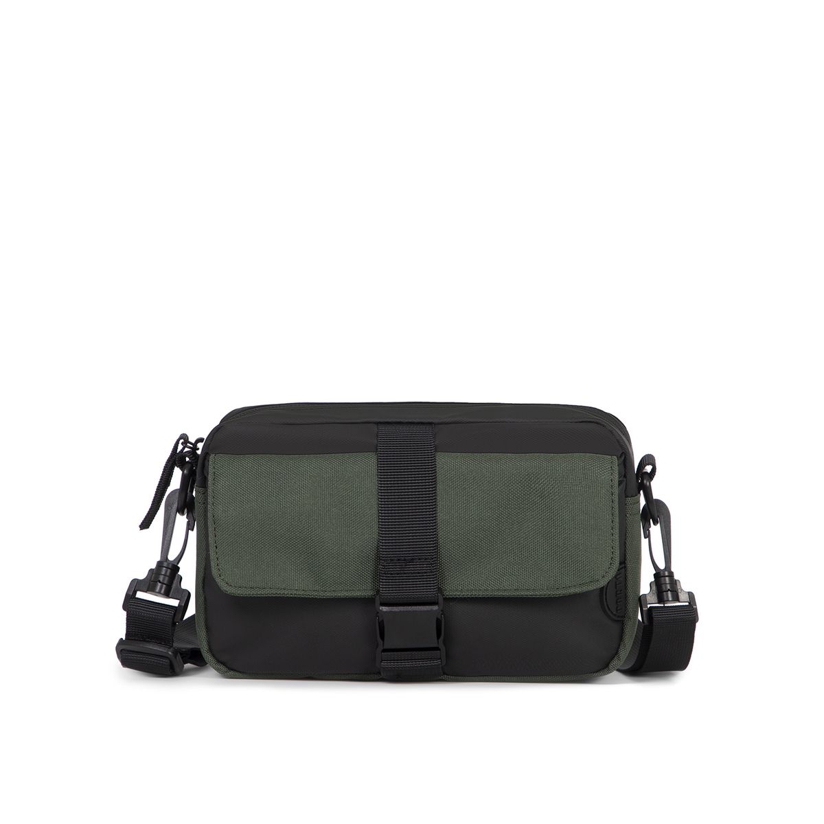 PORTA - Bolso Auggie Verde Negro