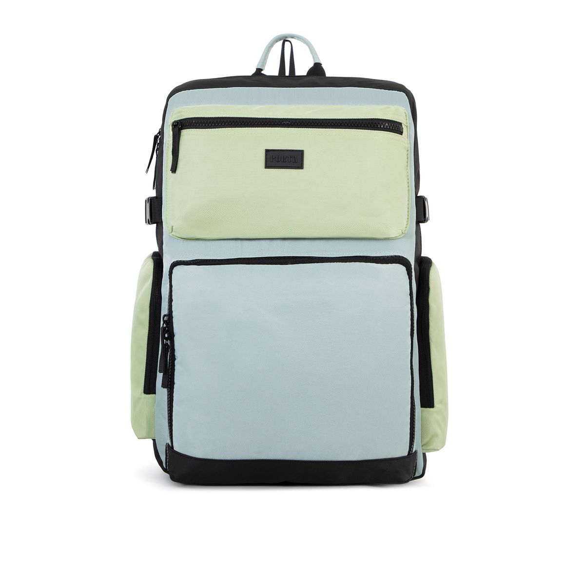 PORTA - Mochila Cody Negro Celeste