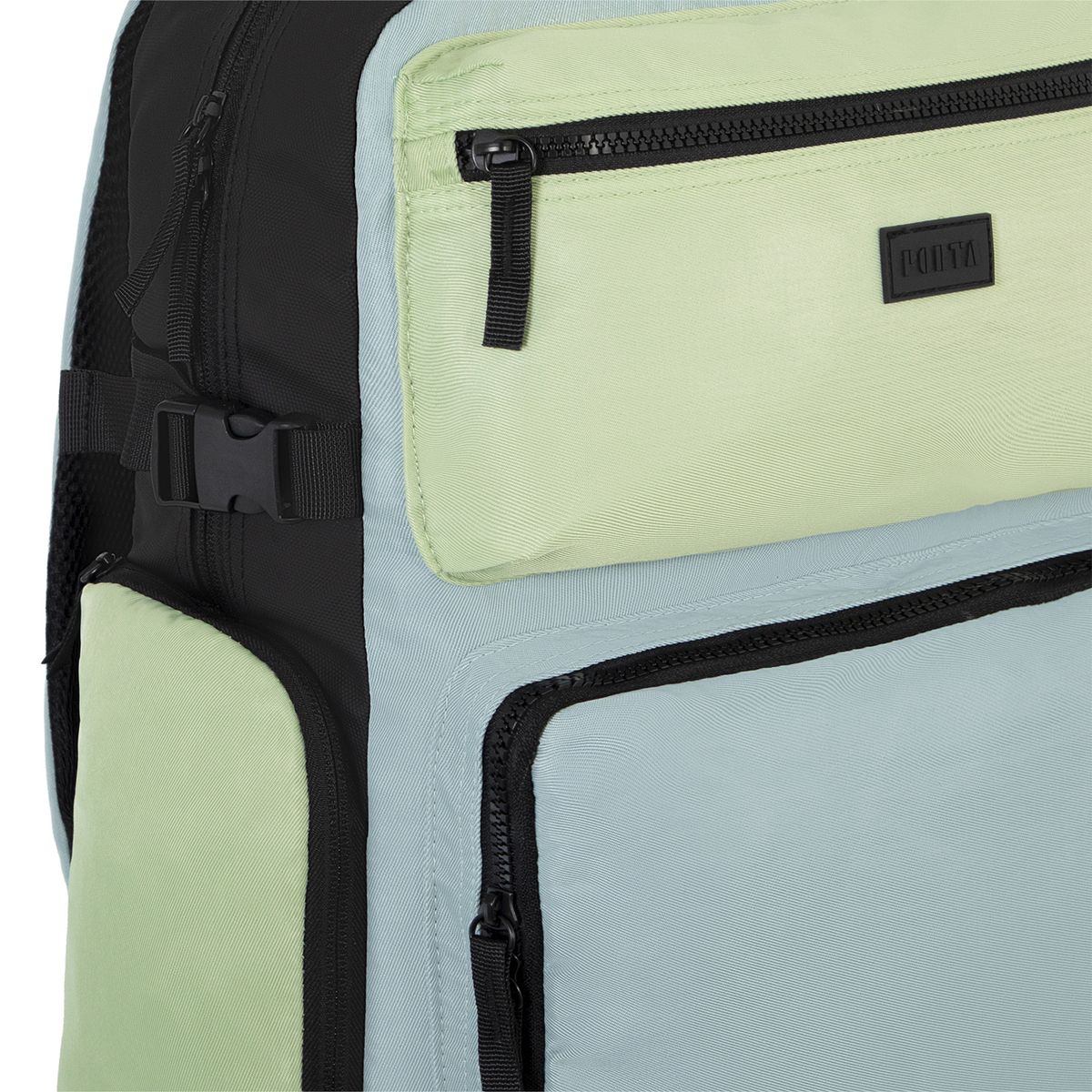 PORTA - Mochila Cody Negro Celeste