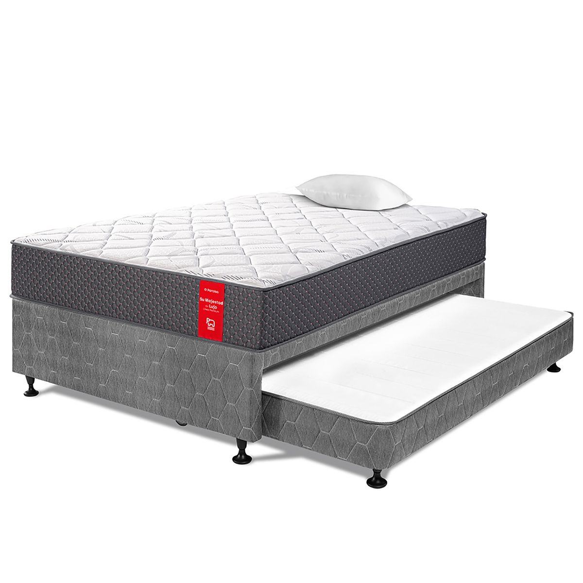 PARAISO - Cama Divan Su Majestad De Lujo 1.5 Plz