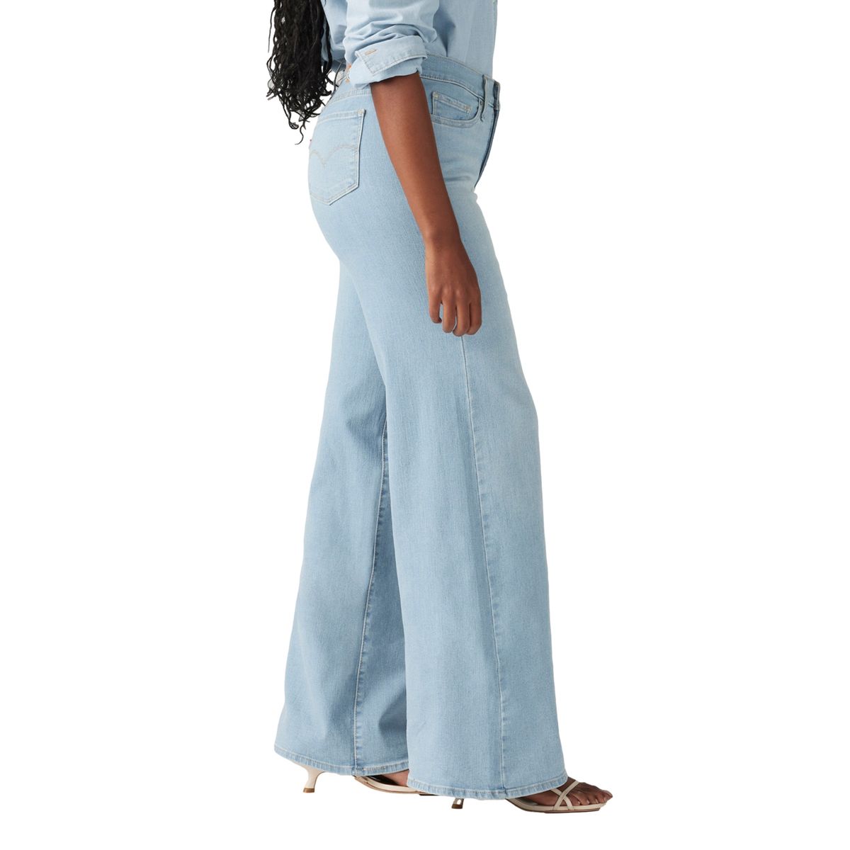 LEVIS - Jean 318 Wide Leg Tiro Medio Mujer Levis