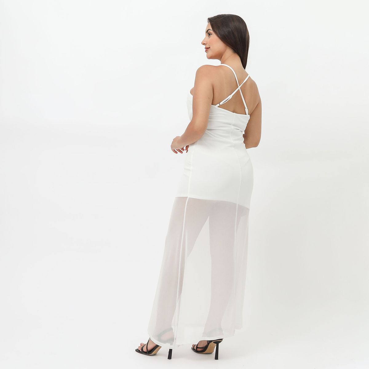 MOSSIMO - Vestido Largo Mujer Mossimo