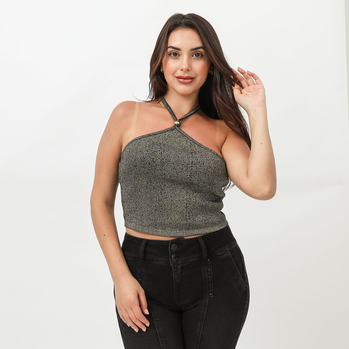 MOSSIMO - Top Halter Mujer Mossimo