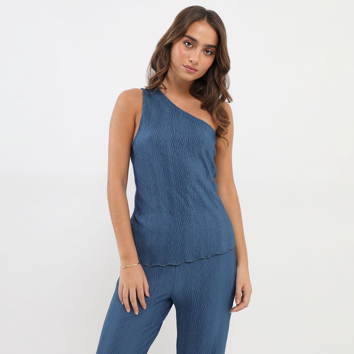 DENIMLAB - Top Asimétrico Mujer Denimlab