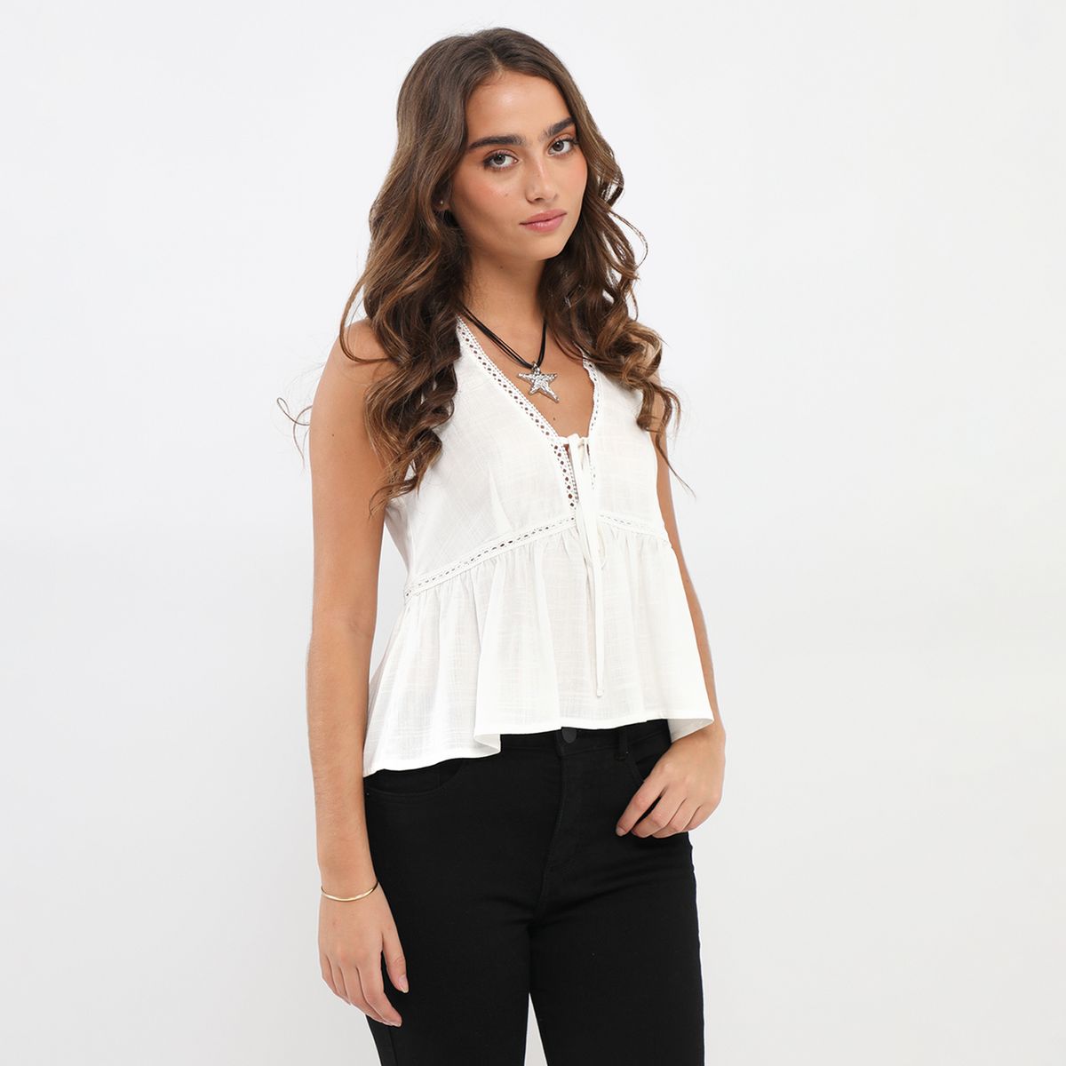 DENIMLAB - Polo Sin Mangas Mujer Denimlab