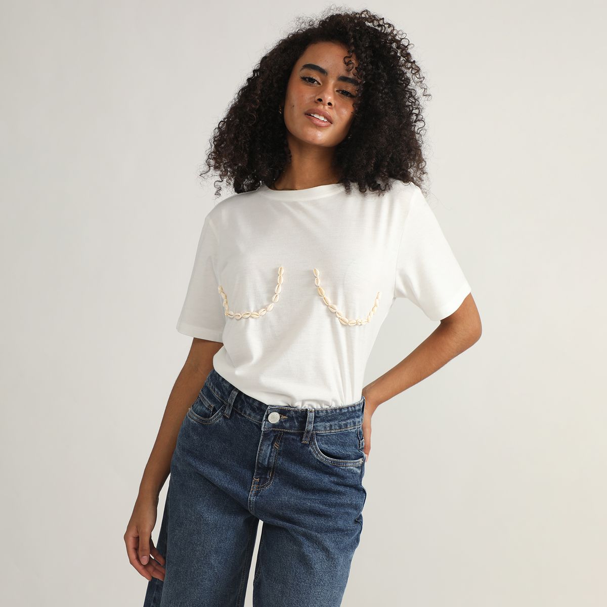 DENIMLAB - Polo Manga Corta Mujer Denimlab