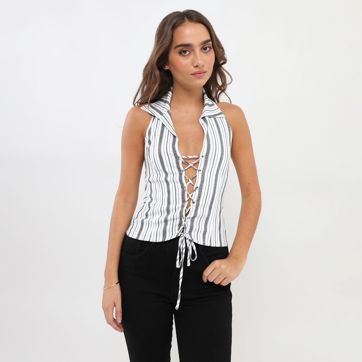 DENIMLAB - Top Halter Mujer Denimlab