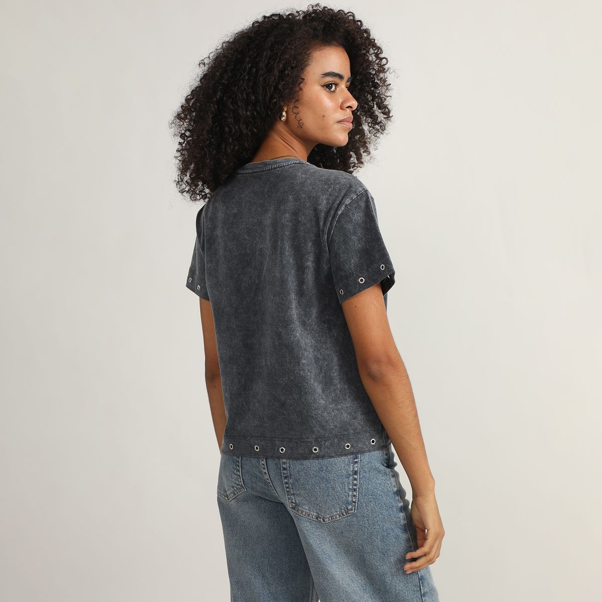 DENIMLAB - Polo Manga Corta Mujer Denimlab