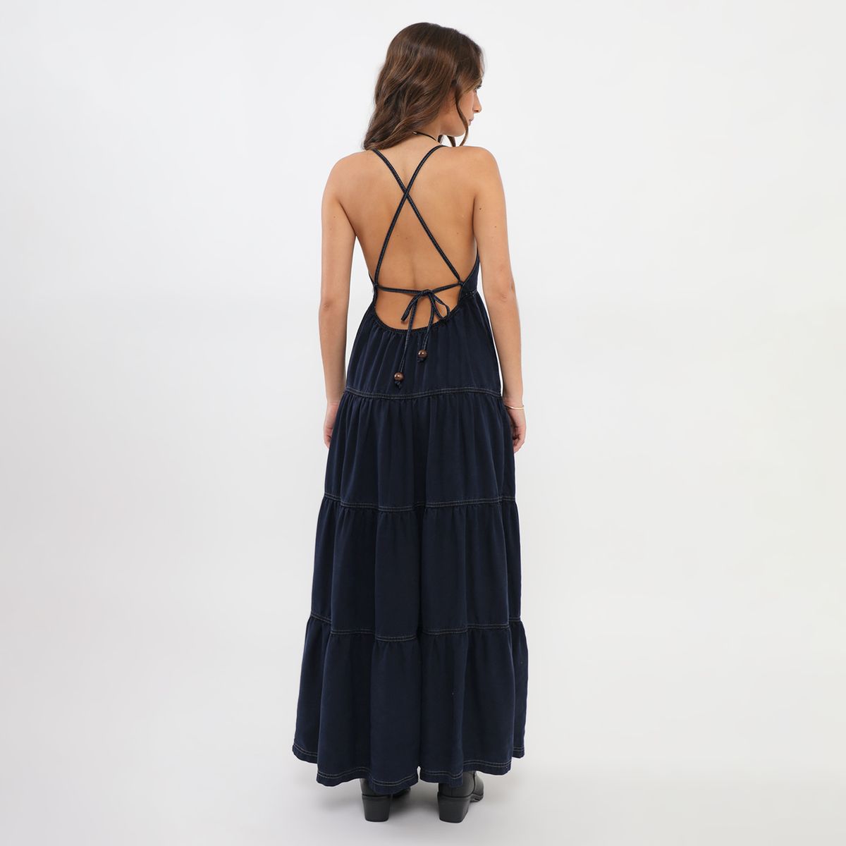 DENIMLAB - Vestido Largo Mujer Denimlab