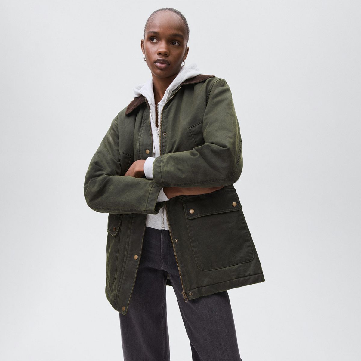 MANGO TEEN - Casaca Mujer Mango Teen