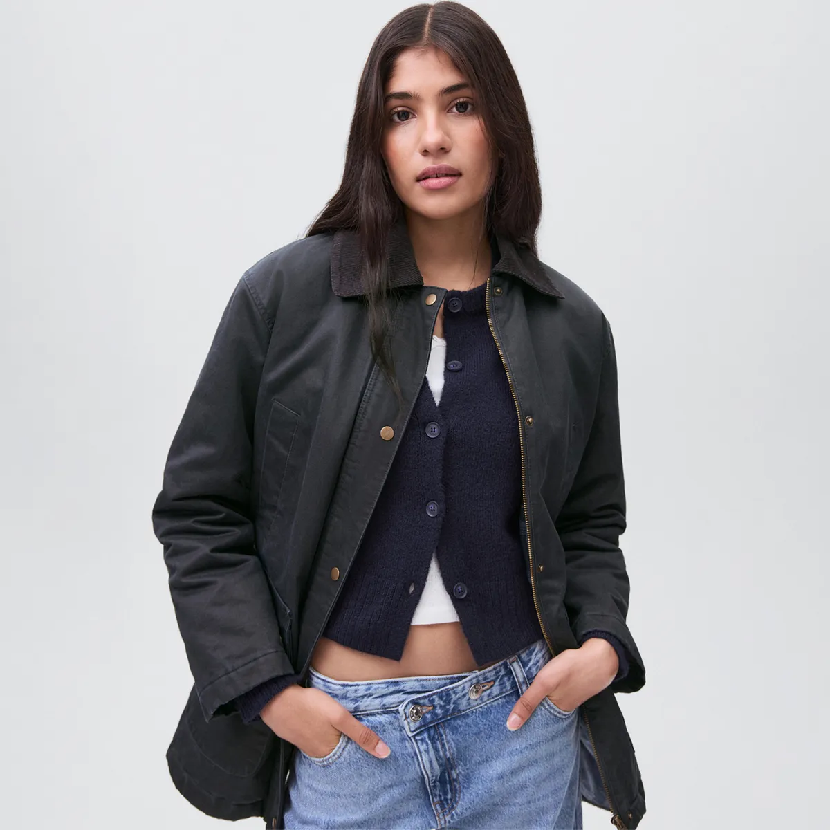 MANGO TEEN - Casaca Mujer Mango Teen