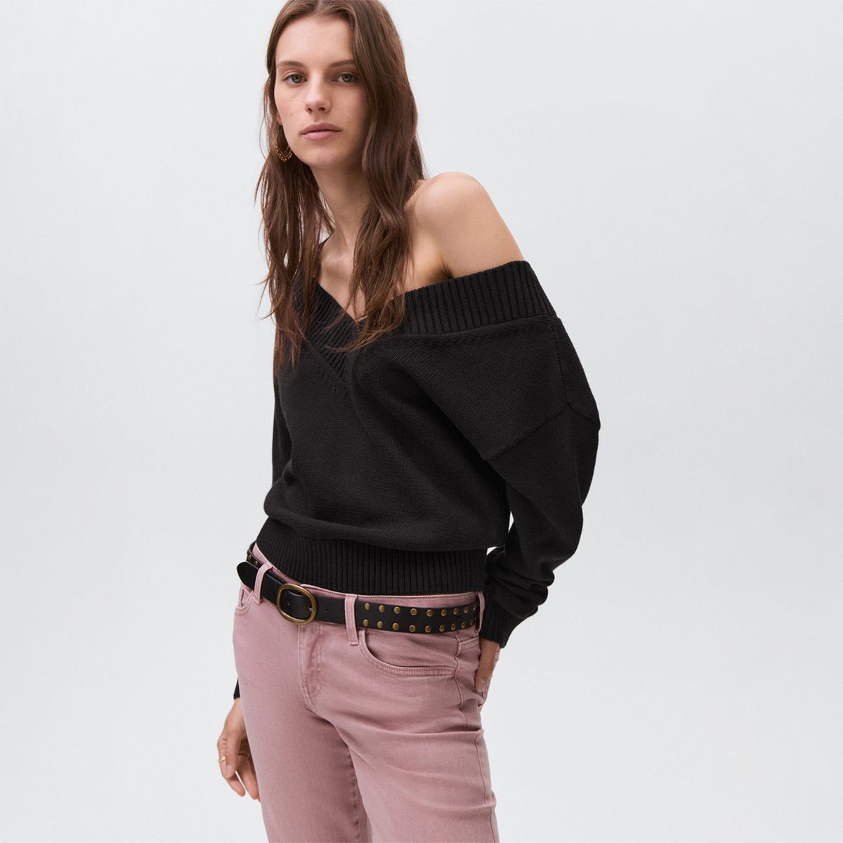 MANGO TEEN - Chompa Manga Larga Mujer Mango Teen