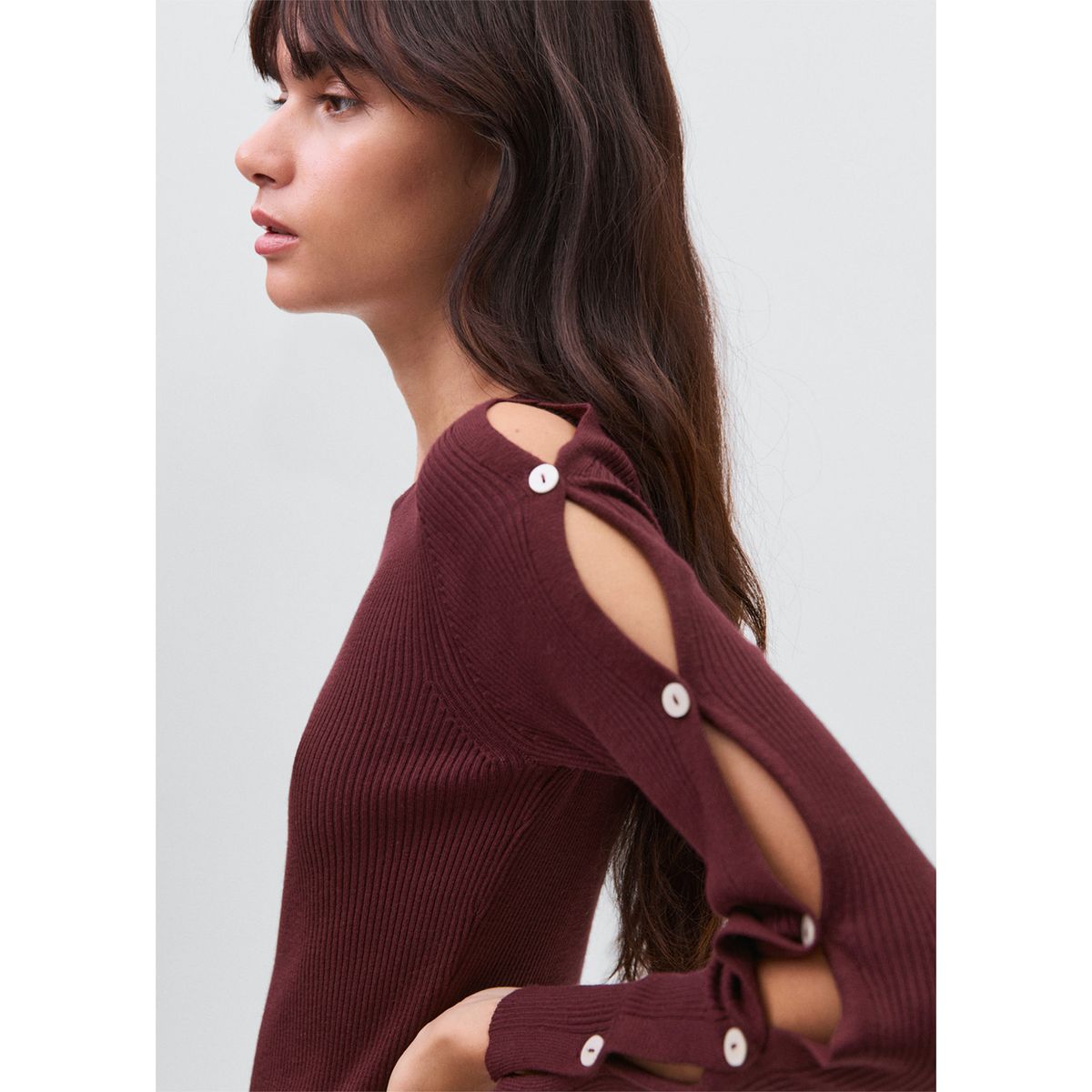 MANGO TEEN - Vestido Largo Mujer Mango Teen