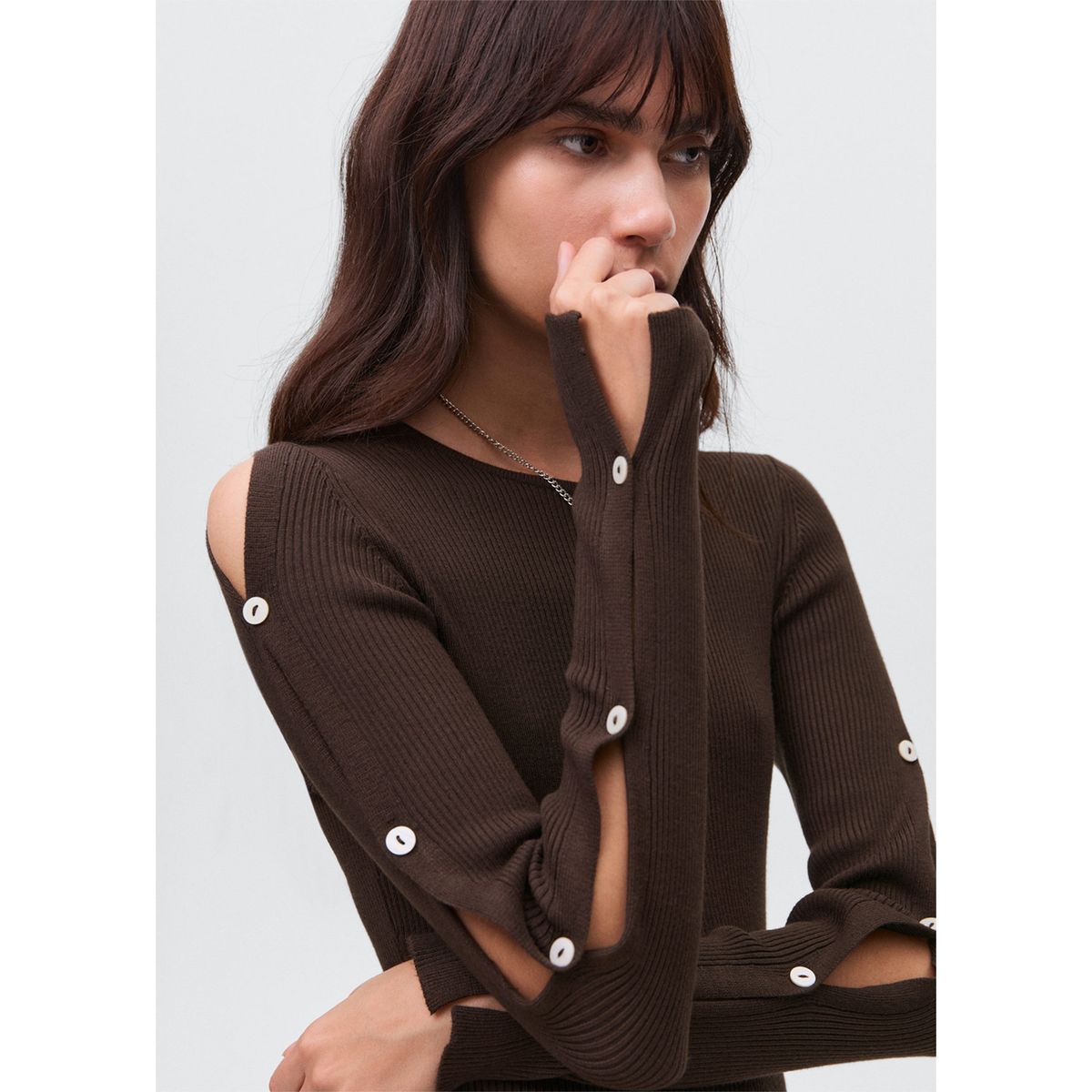 MANGO TEEN - Vestido Largo Mujer Mango Teen