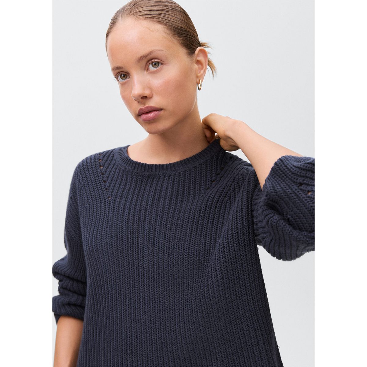 MANGO TEEN - Chompa Manga Larga Mujer Mango Teen