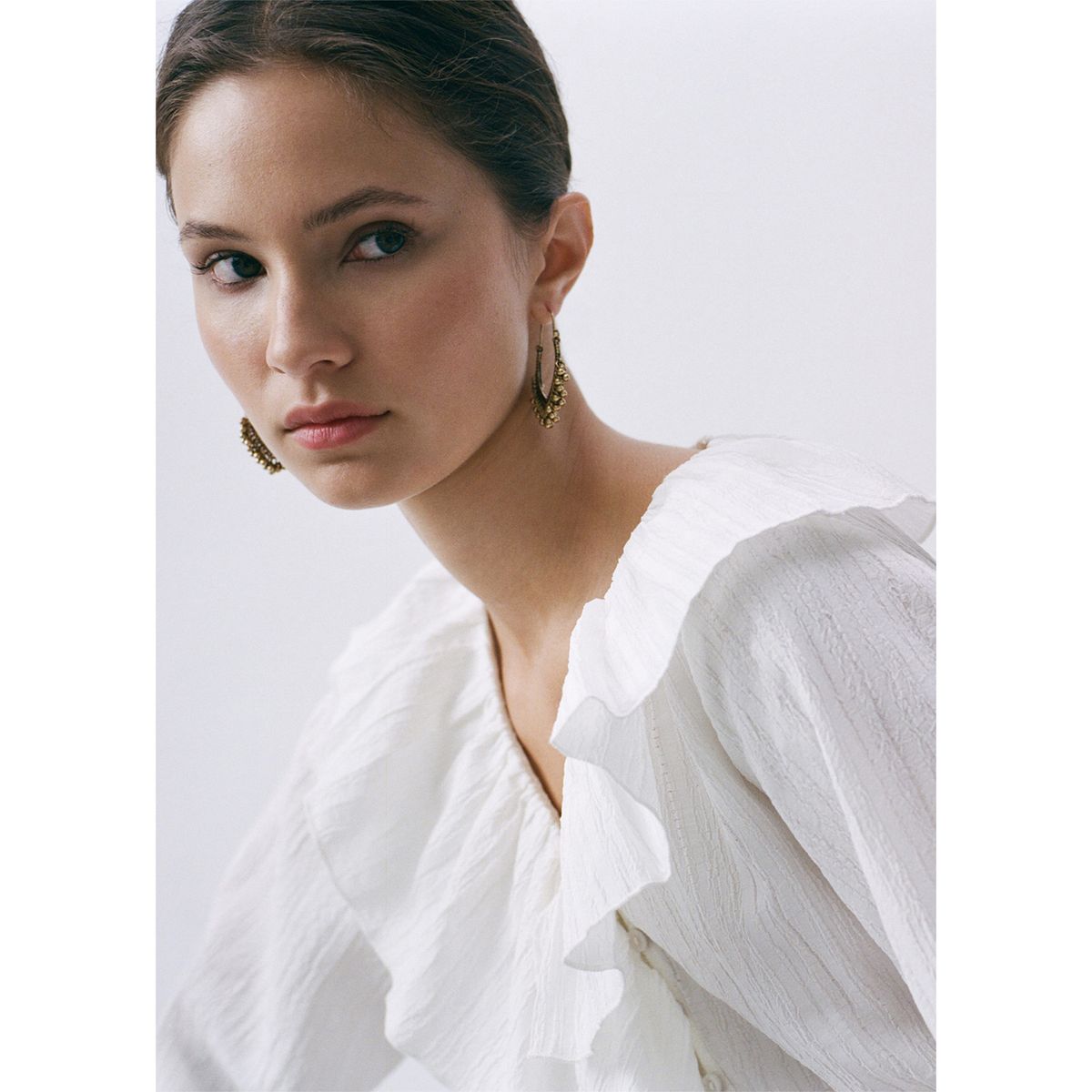 MANGO TEEN - Blusa Manga Larga Mujer Mango Teen