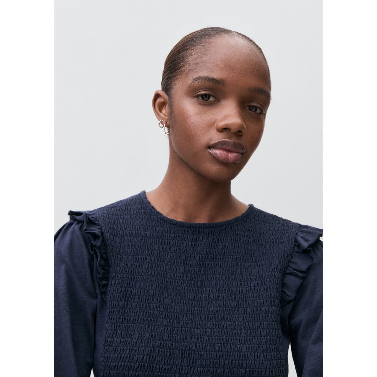 MANGO TEEN - Polo Manga Larga Mujer Mango Teen