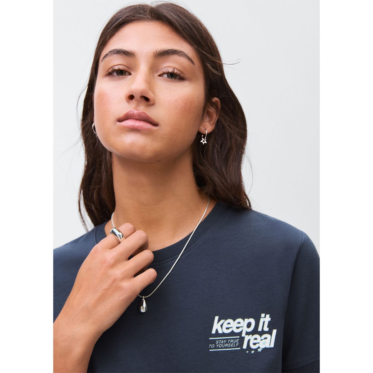 MANGO TEEN - Polo Manga Corta Mujer Mango Teen