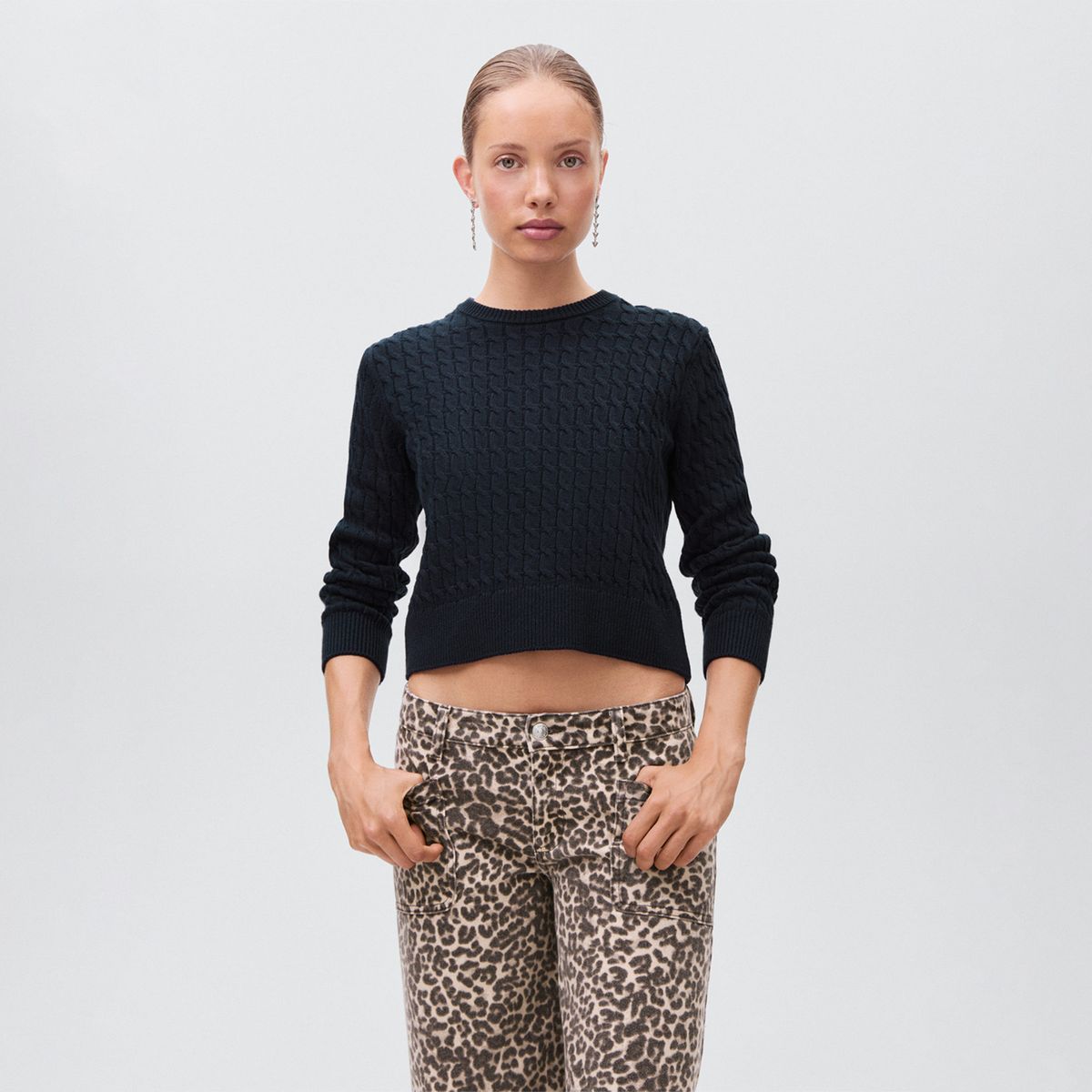 MANGO TEEN - Chompa Mujer Mango Teen