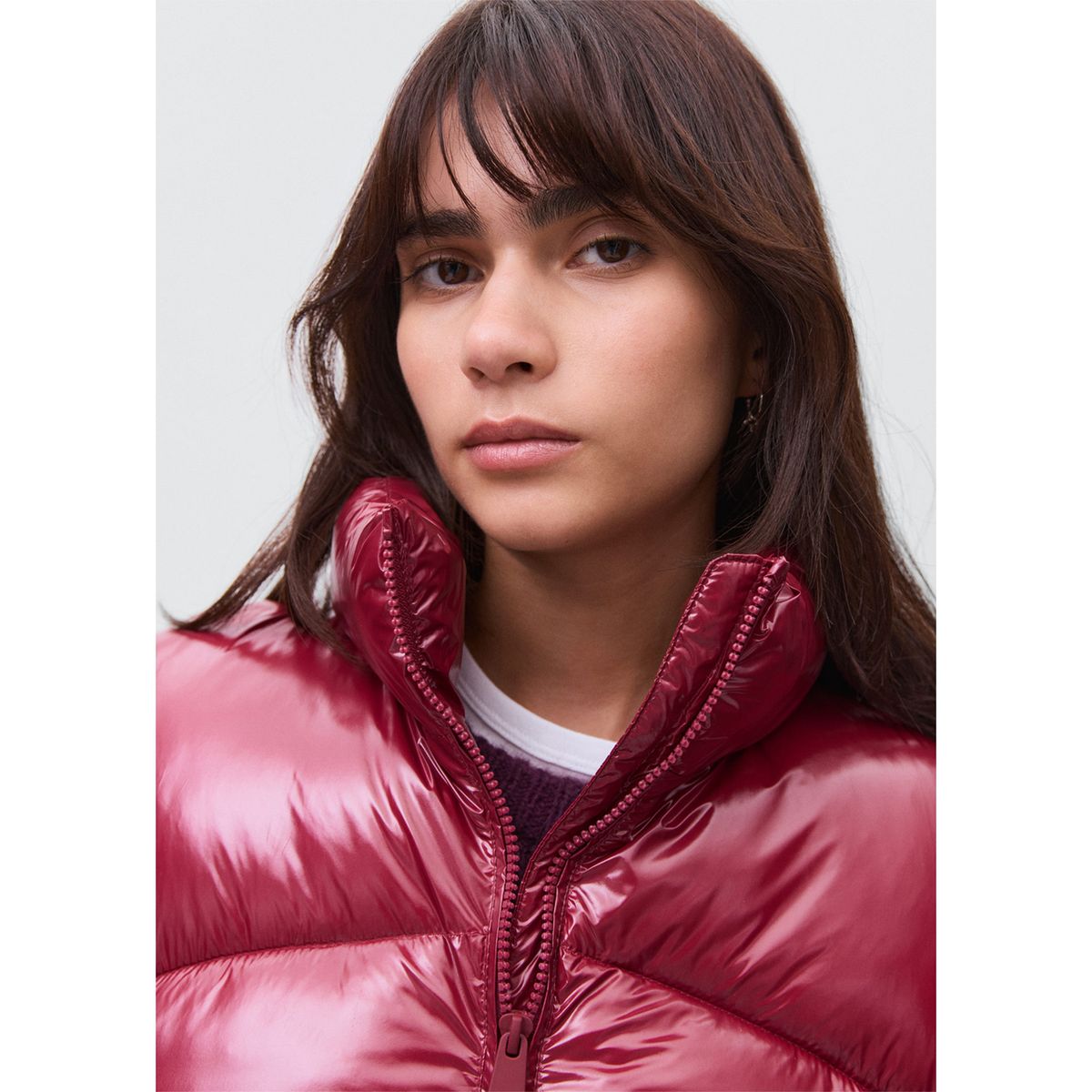 MANGO TEEN - Casaca Puffer Mujer Mango Teen