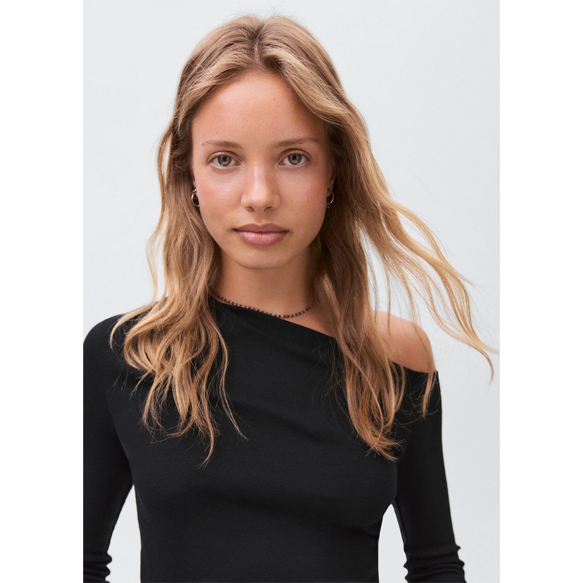 MANGO TEEN - Polo Manga Larga Mujer Mango Teen