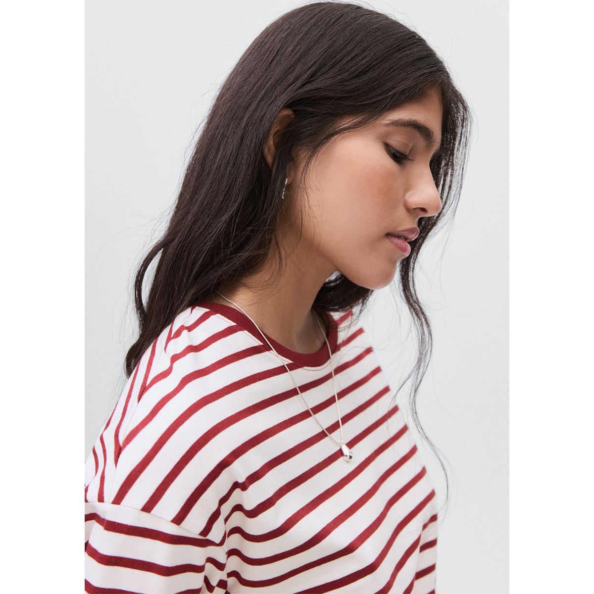 MANGO TEEN - Polo Manga Larga Mujer Mango Teen