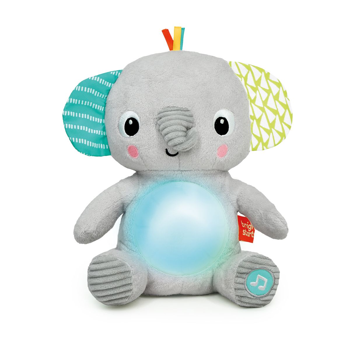 BRIGHT STARTS - Peluche Bebé Hug Baby Elefant