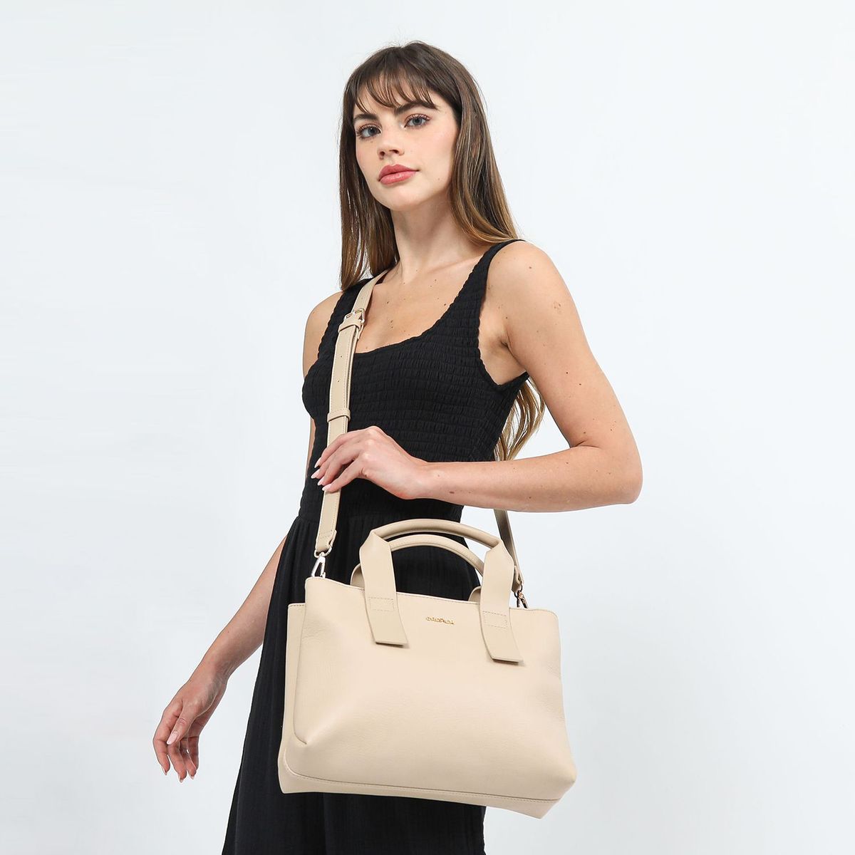 CREPIER - Cartera Satchel Dinorah Mediano