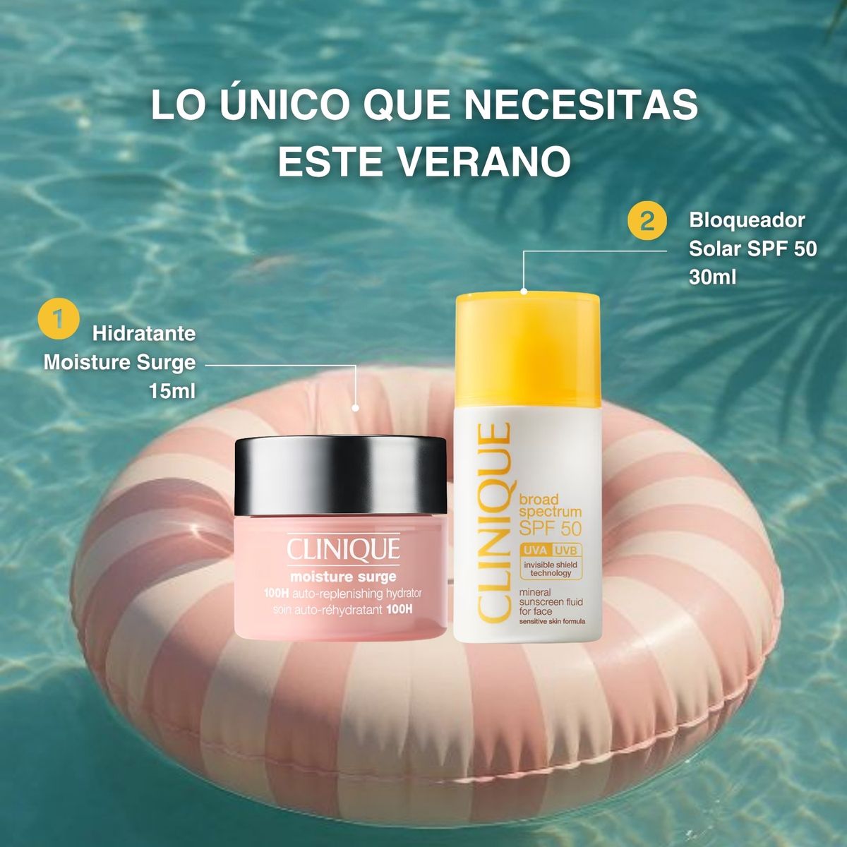 CLINIQUE - Duo Hidratacion Y Spf