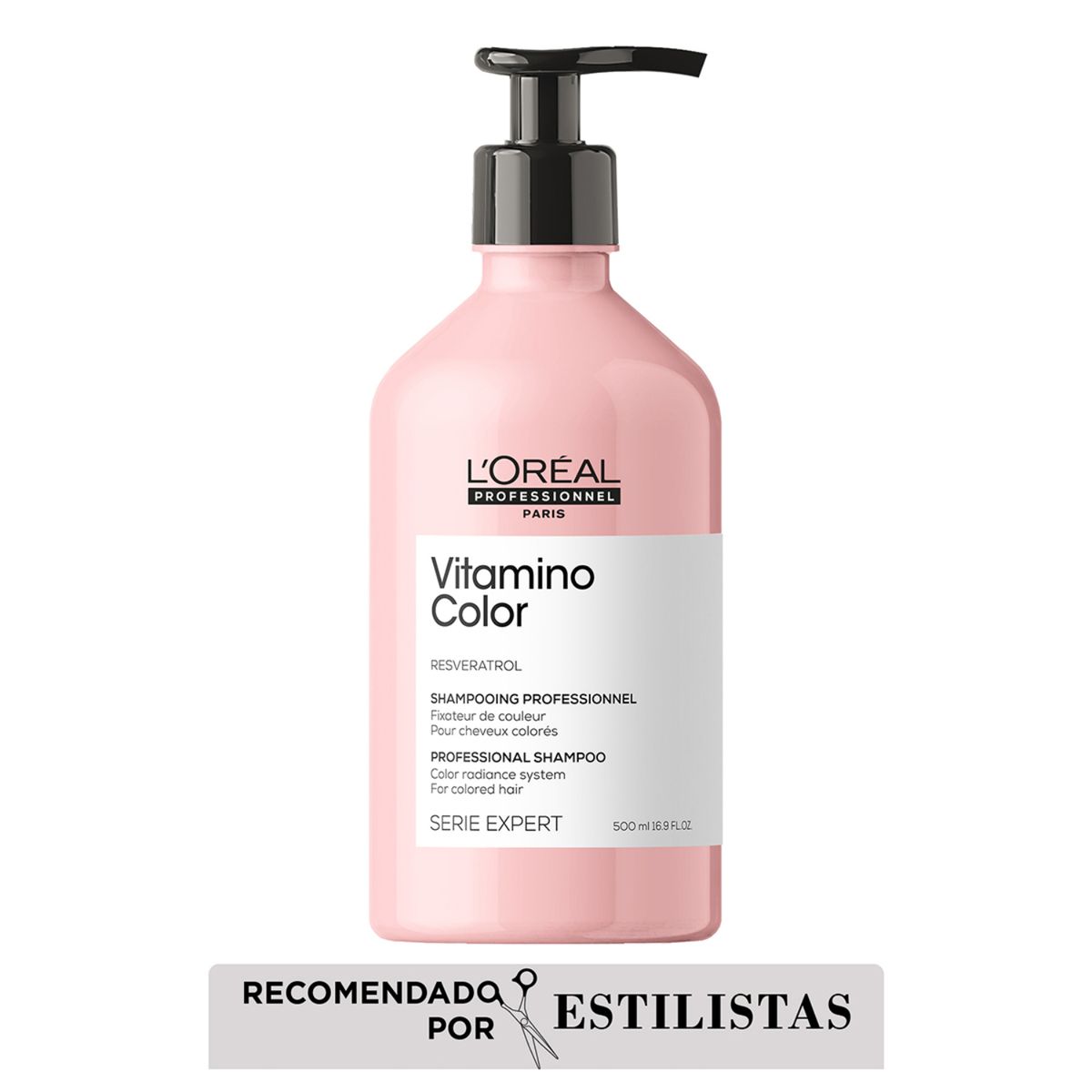 LOREAL PROFESSIONNEL - Pack Loreal Professionnel Vitamino Color: Shampoo 500ml + Acondicionador 500ml Para Cabello Con Color