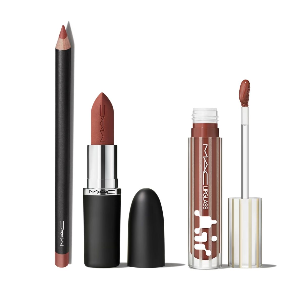 MAC - Lip Combo En Tonos Marrones 
