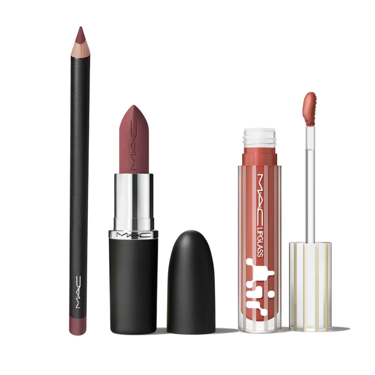 MAC - Lip Combo Completo En Tonos Marrones