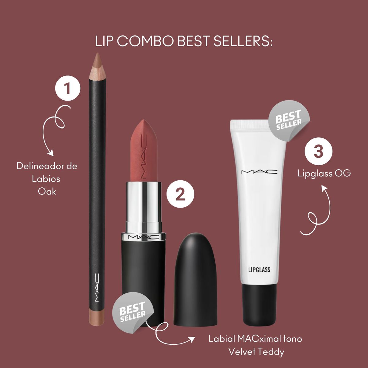 MAC - Lip Combo Best Seller 