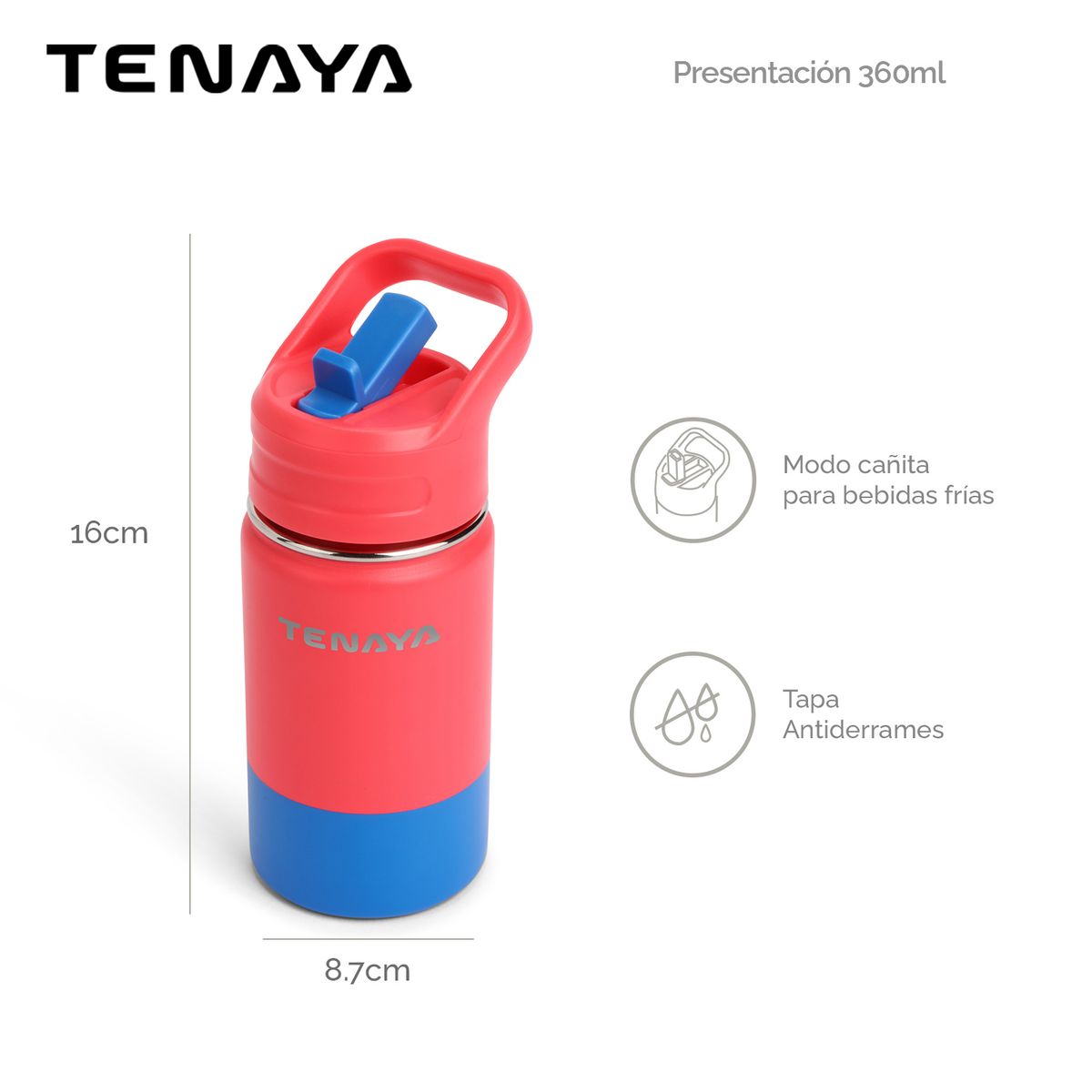 TENAYA - Termo Tomatodo Acero Dakota 360 ml