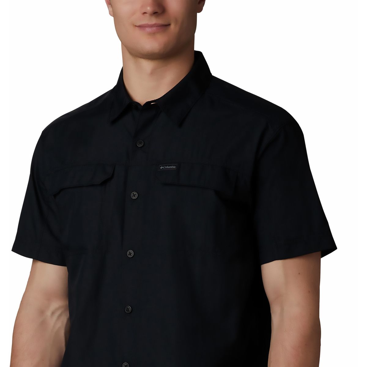 COLUMBIA - Camisa  Hombre Manga Corta Silver Ridge 2.0