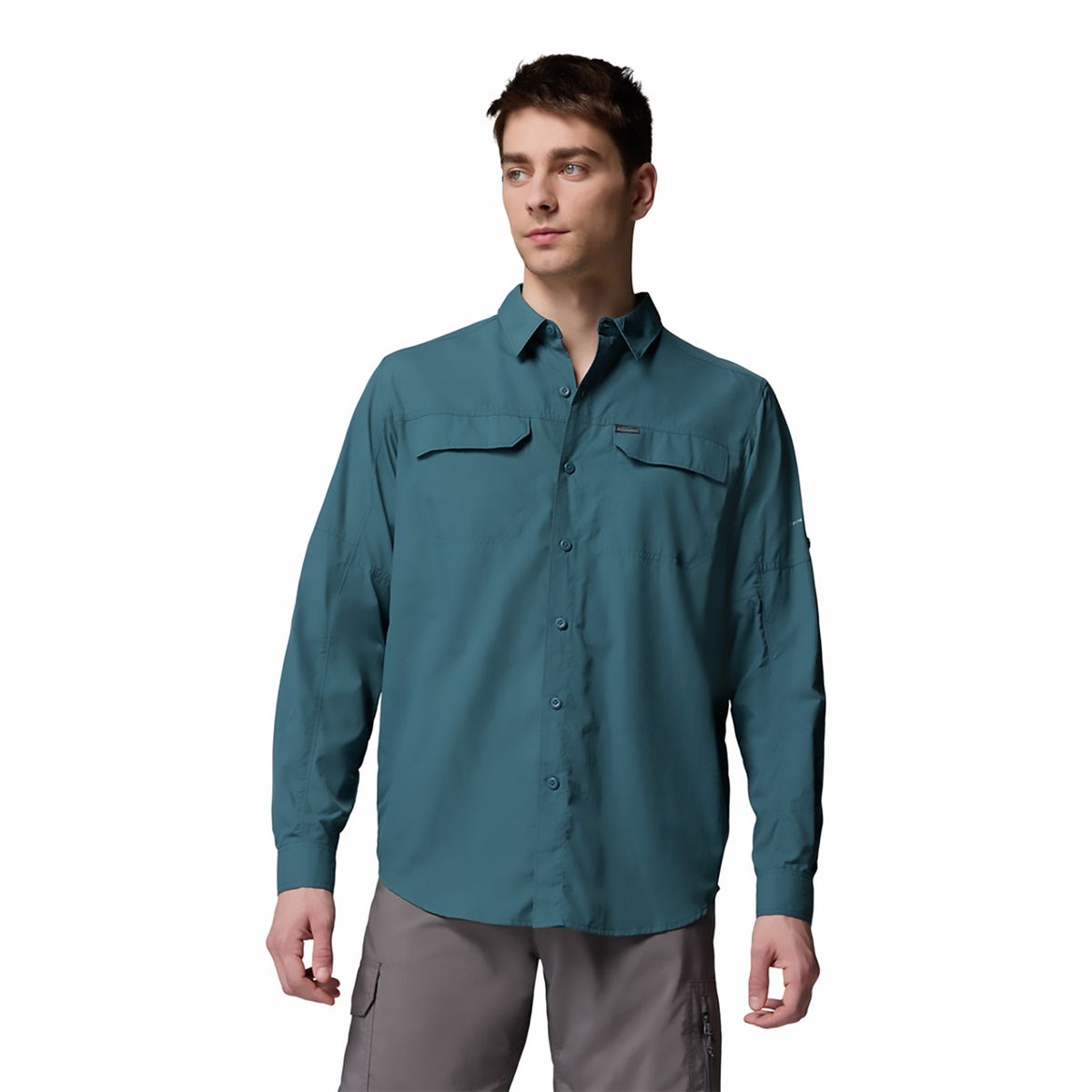 COLUMBIA - Camisa  Hombre Manga Larga Silver Ridge 2.0  