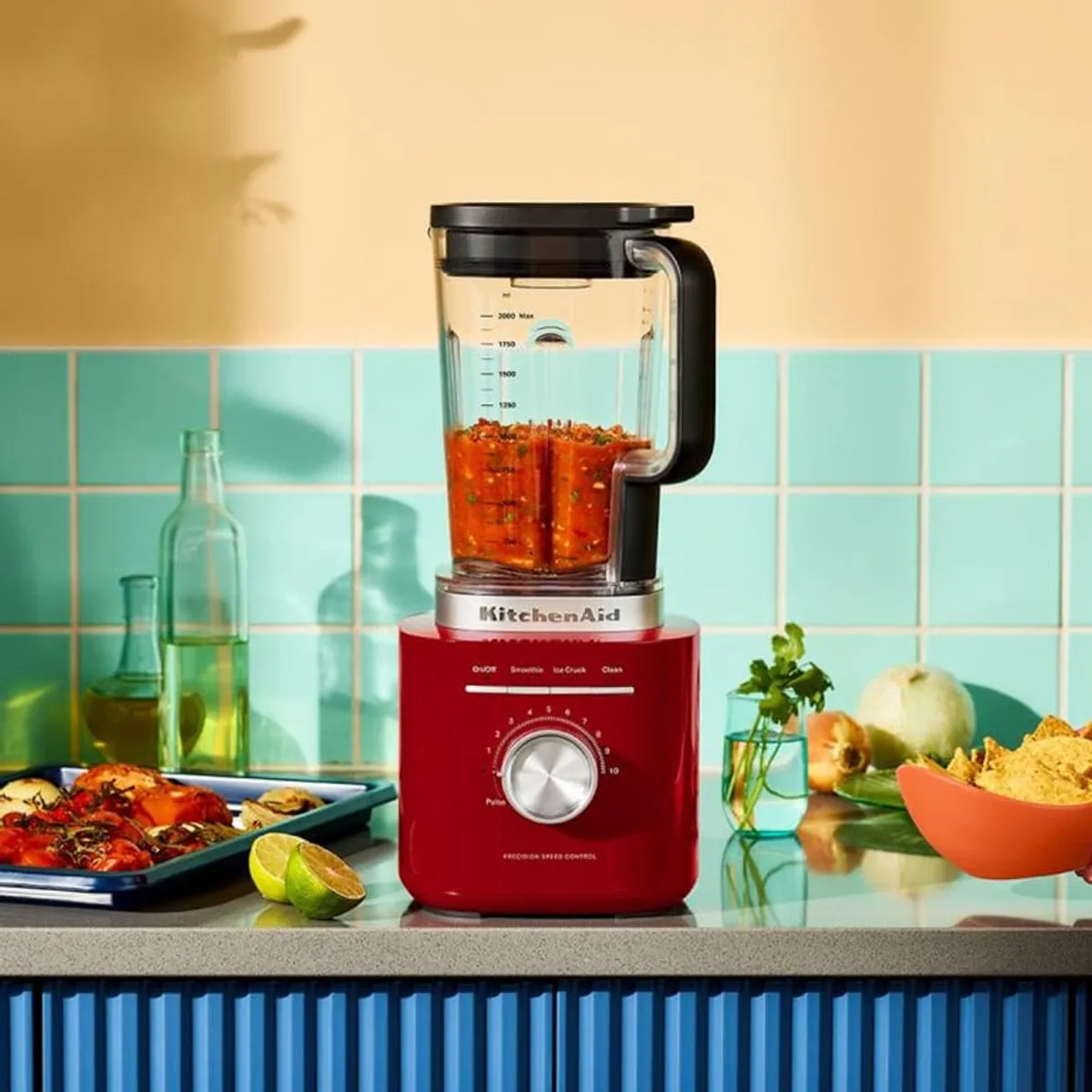 KITCHENAID - Licuadora Pure Power Roja 1700w De Kitchenaid
