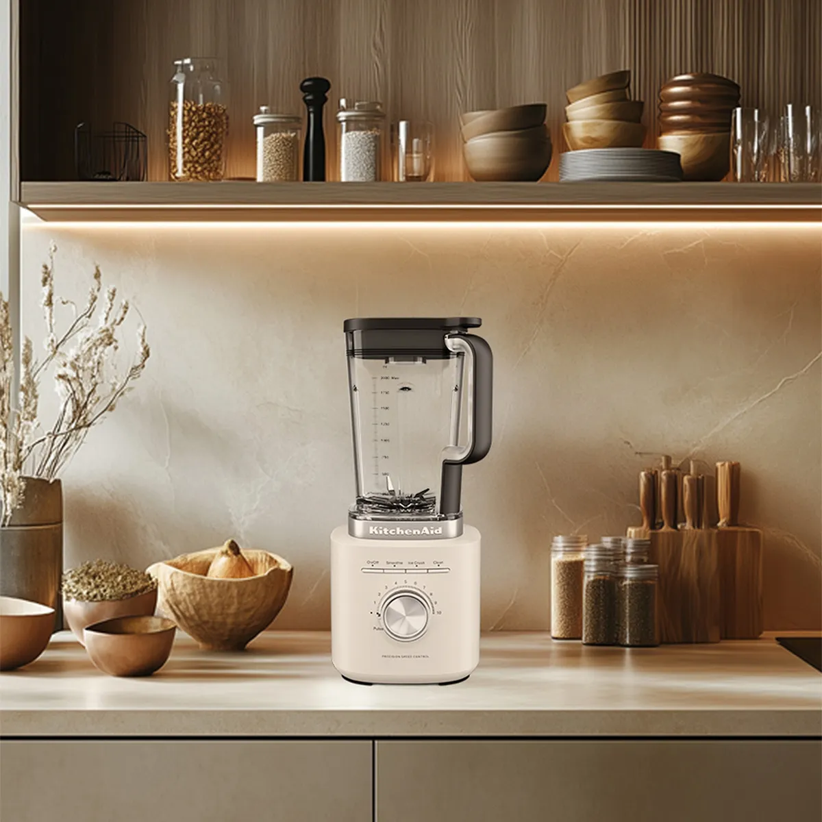 KITCHENAID - Licuadora Pure Power Blanco Porcelana 1700w De Kitchenaid