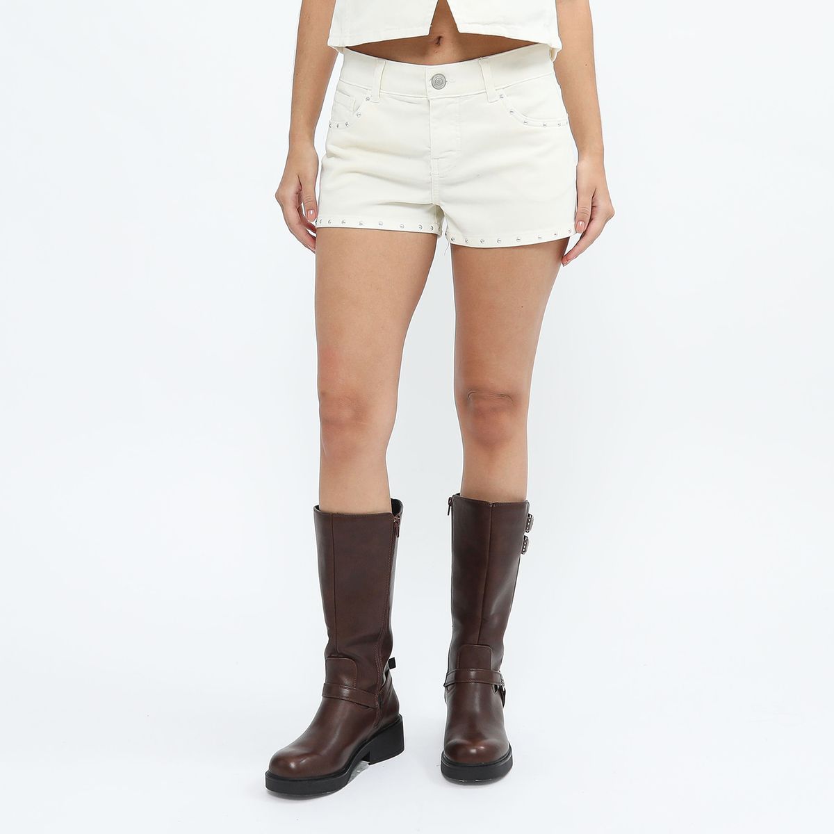 SYBILLA - Microshort Denim Mujer Sybilla