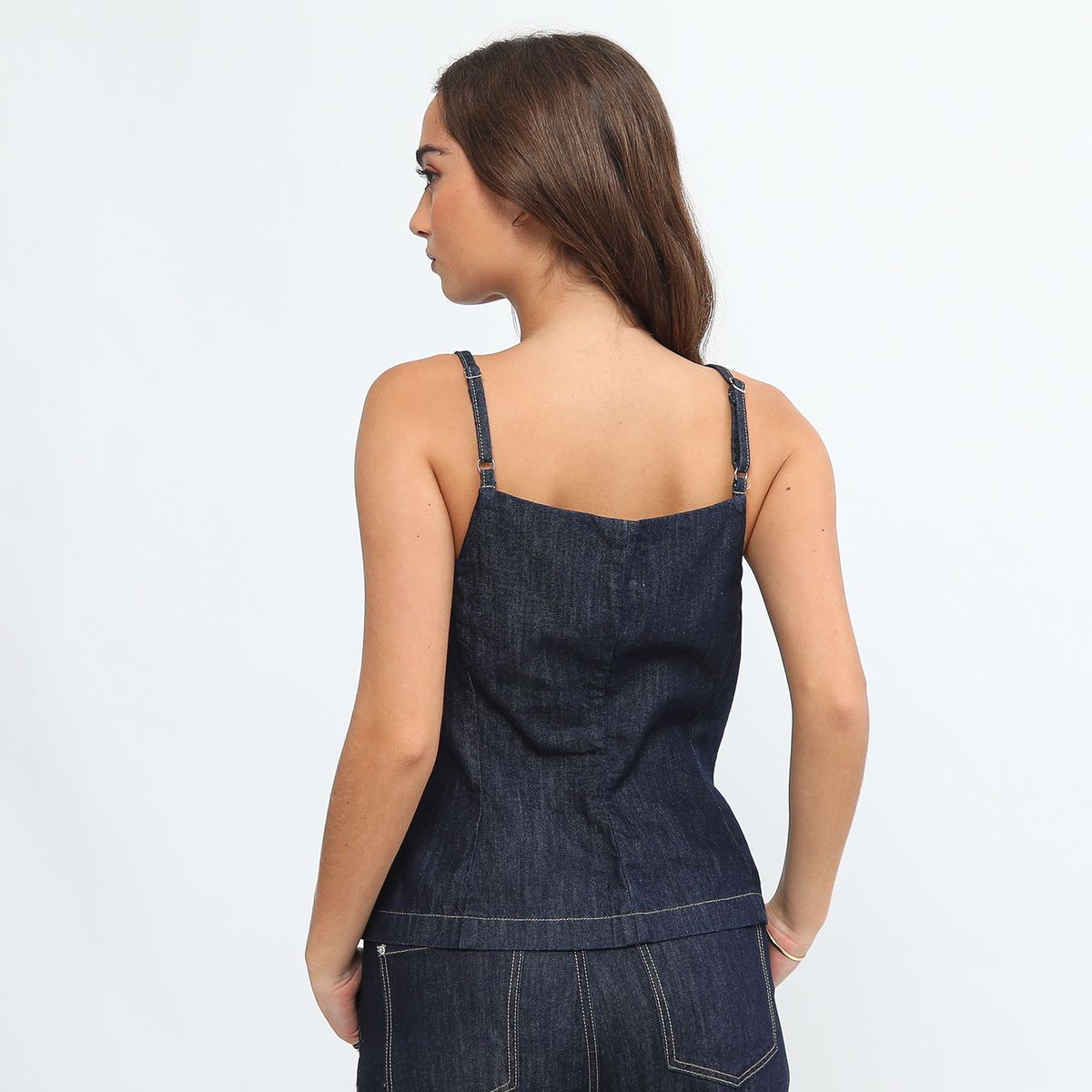 DENIMLAB - Top Denim Mujer Denimlab