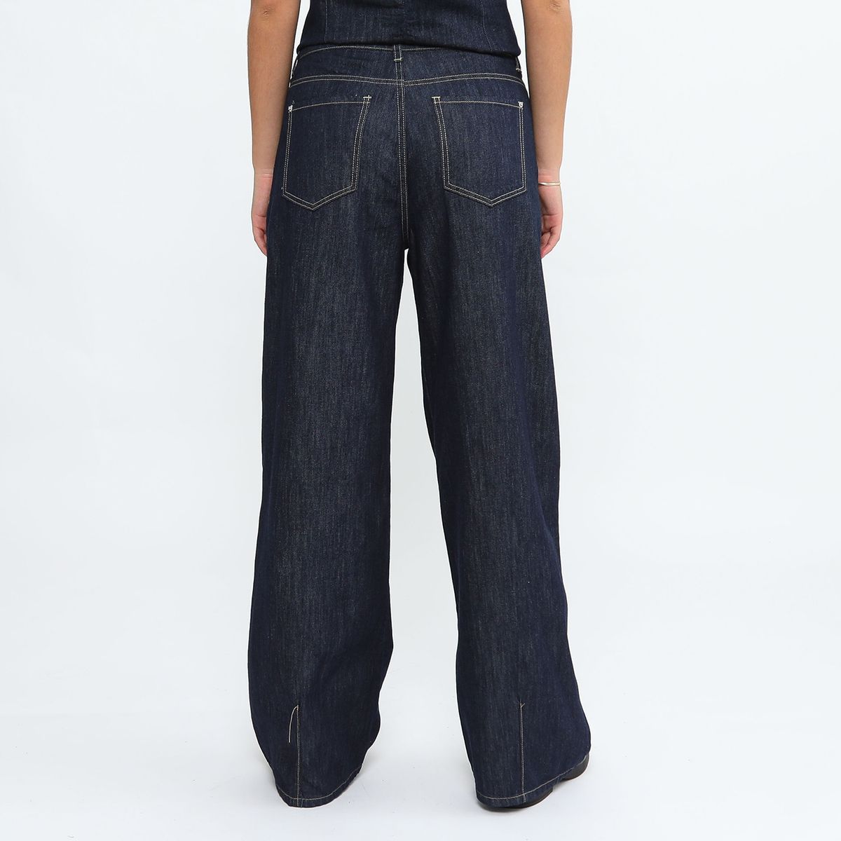 DENIMLAB - Jean Wide Leg Tiro Alto Mujer Denimlab