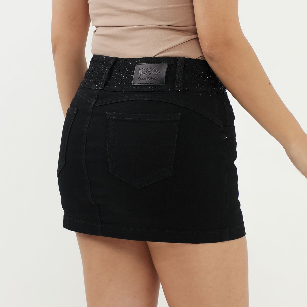 MOSSIMO - Falda Short Denim Mujer Mossimo