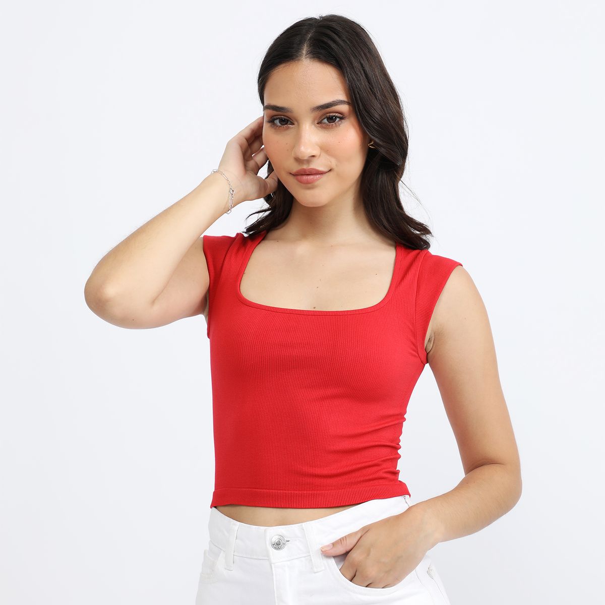 SYBILLA - Top Sin Mangas Mujer Sybilla