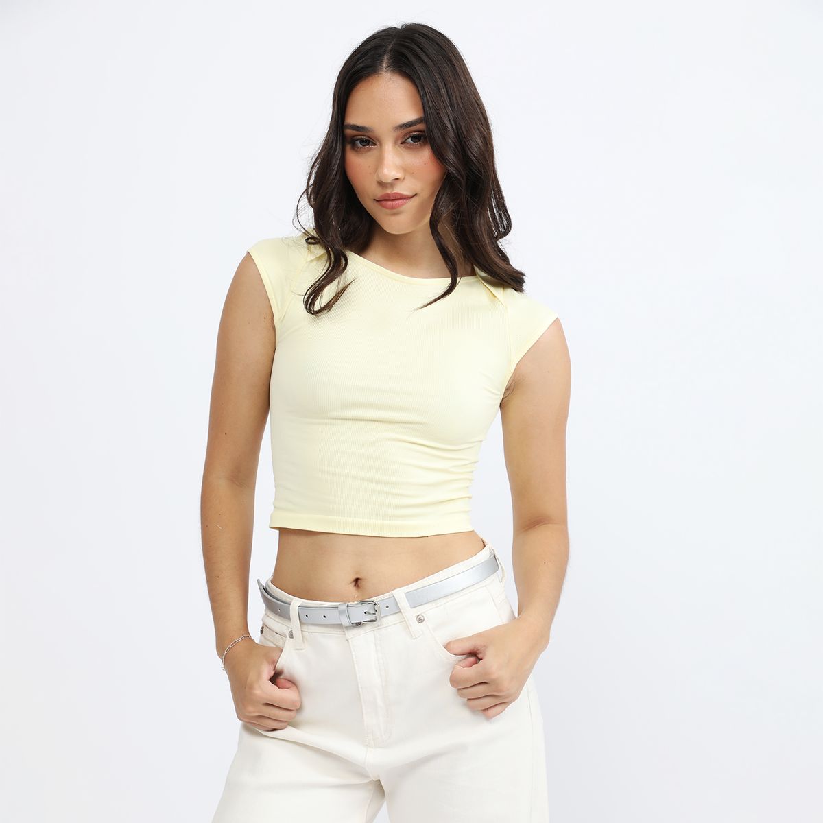 SYBILLA - Top Manga Corta Mujer Sybilla