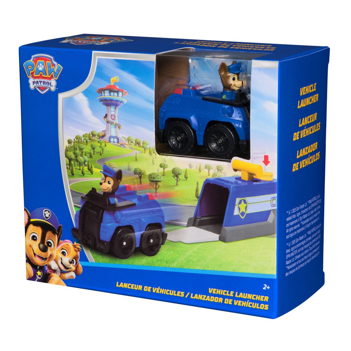 PAW PATROL - Mini Set de Juego Lanzador Chase Paw Patrol