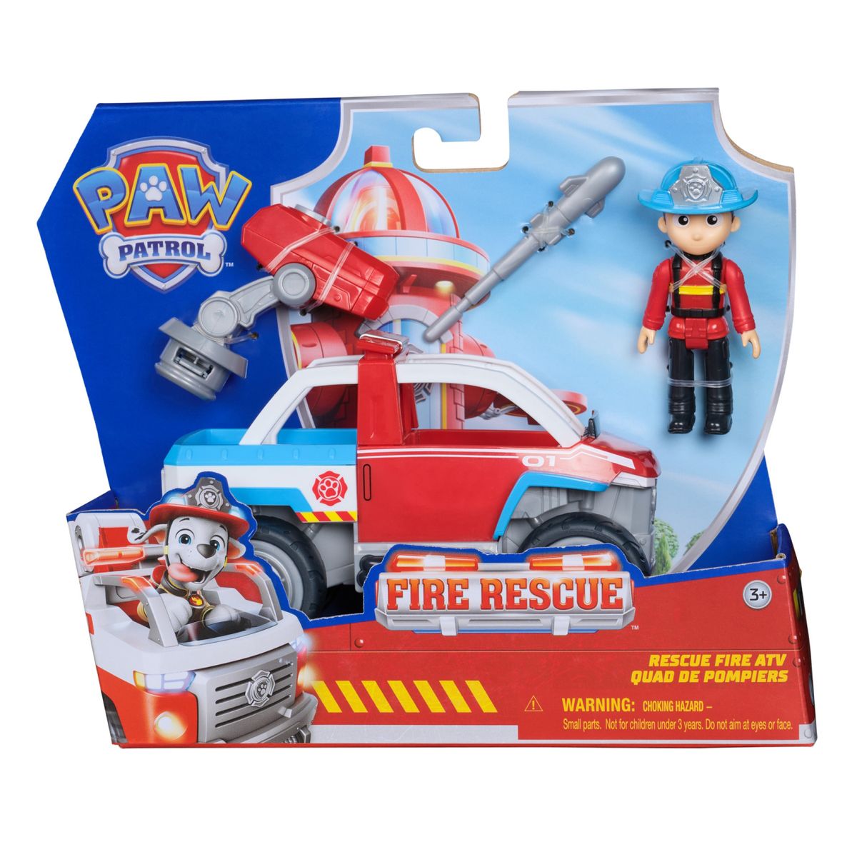 PAW PATROL - Carro Tematico Fire Rescue Ryder Paw Patrol