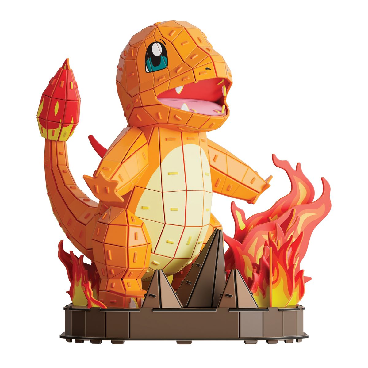 PUZZ4D BRAND - Rompecabezas 4d Charmander Pokemon 4d Build
