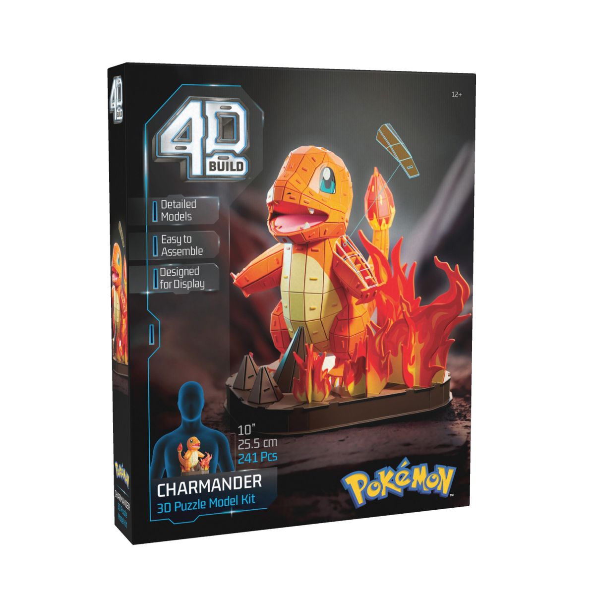 PUZZ4D BRAND - Rompecabezas 4d Charmander Pokemon 4d Build