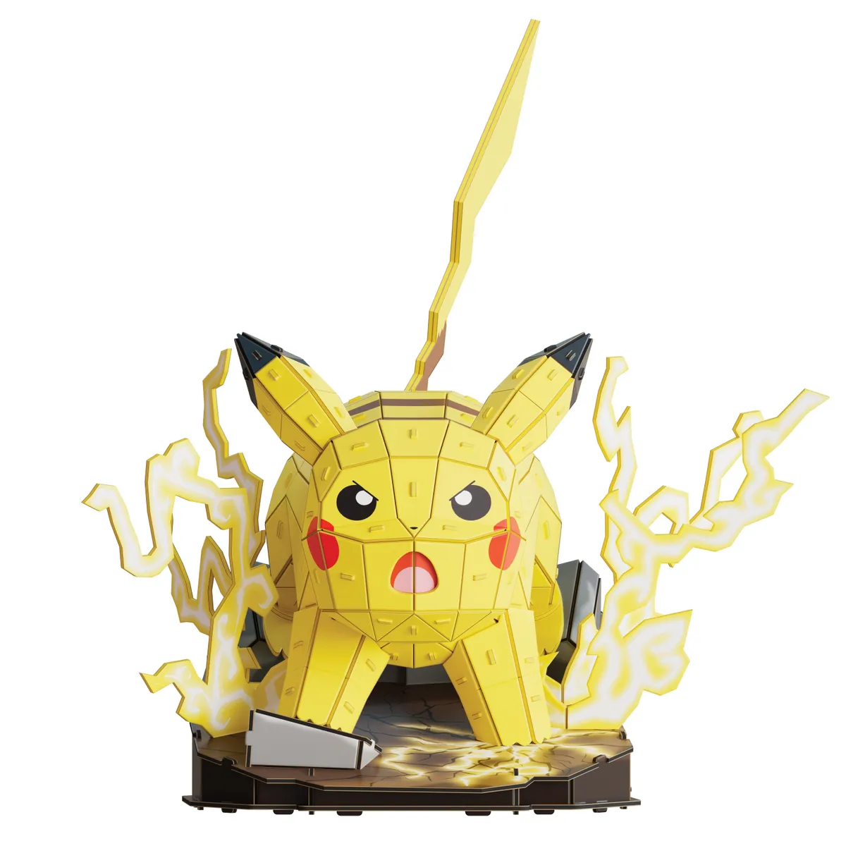 PUZZ4D BRAND - Rompecabezas 4d Pikachu Pokemon 4d Build