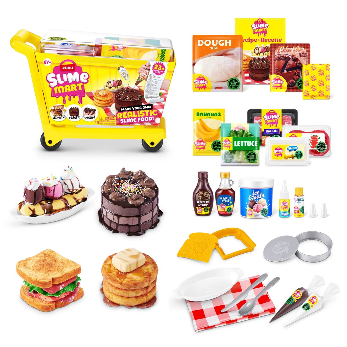 SLIME - Set De Juego Carrito De Compras Slime Mart